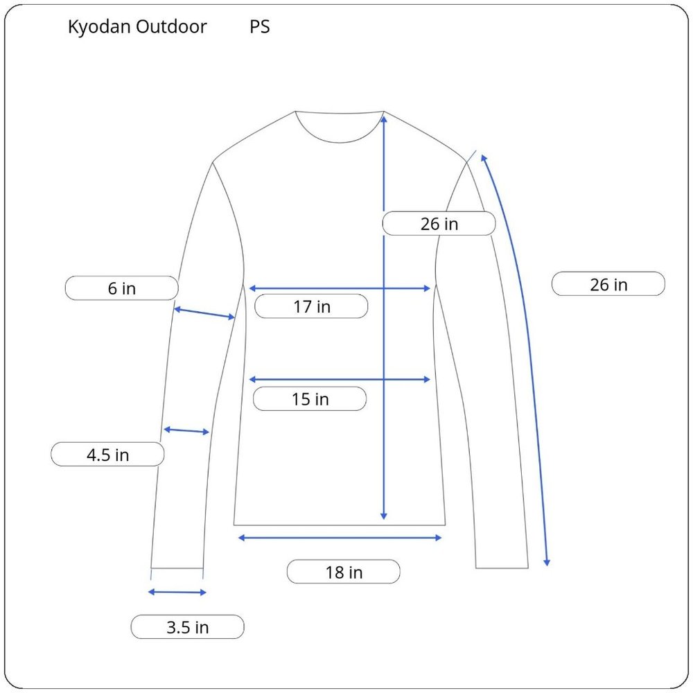 Kyodan Outdoor Sutton Polar Fleece 1/4 Zip Sweater Size PS - Picture 6 of 6